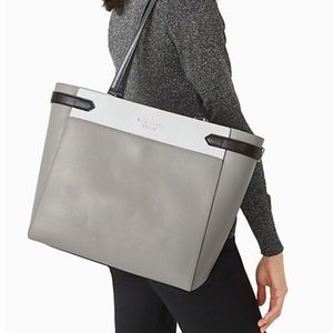 kate spade staci colorblock laptop tote